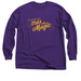 Cats Are Magic!, a Purple Classic Long Sleeve Tee