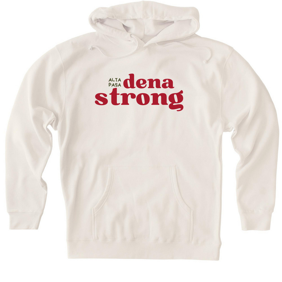 Dena Strong T-Shirts / Sweatshirts, a Bone Heavyweight Pullover Hoodie