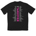 Black Girls RUN! Nation Takeover, a Black Classic Performance Tee (back-view)