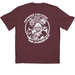 NEW LOGO & COLOR PT SHIRTS, a Maroon Classic Performance Tee (back-view)