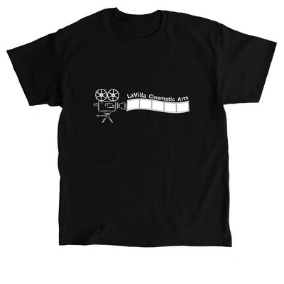 Cinematic Arts Tee, a Black Classic Unisex Tee