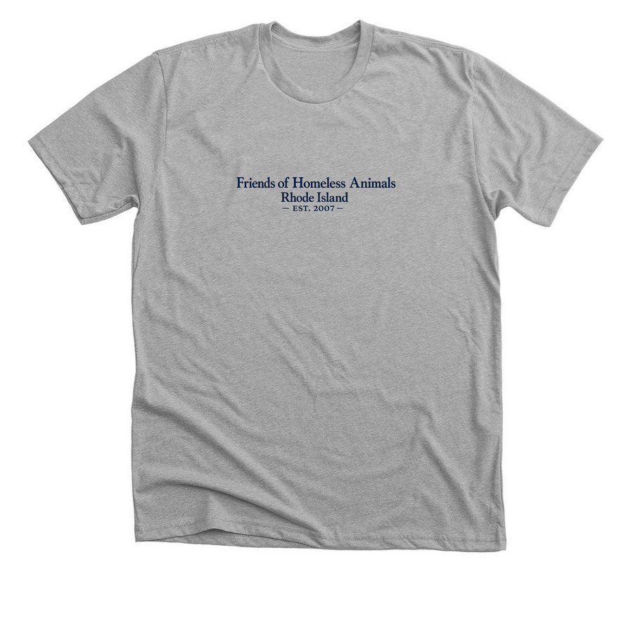 Summer Nautical Theme, a Athletic Heather Premium Unisex Tee