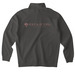 Fall Rose Root & Return Launch Apparel, a Asphalt Midweight Quarter Zip Pullover (back-view)