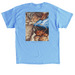 Disaster Breeds Resilience - Dark, a Carolina Blue Classic Unisex Tee (back-view)