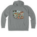 Youth v. Canada Illustrated Hoodie, a Aluminum Grey Heather Allmade Organic CVC Pullover Hoodie
