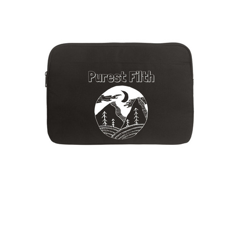 Laptop Cover, a Black Canvas Laptop Sleeve