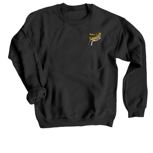 Be Gay, Do Crime, a Black Crewneck Sweatshirt