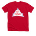 DC Activist Street Band - Red Lettering, a Solid Red Blend Premium Unisex Tee