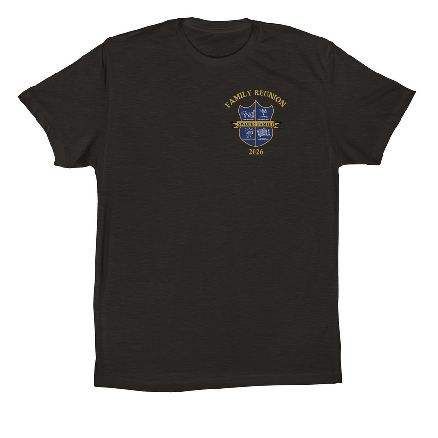 Swopes&nbsp;, a Black Premium Cotton Tee