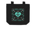"Somos La Marea Verde" Black Tote, a Black Organic Cotton Tote Bag
