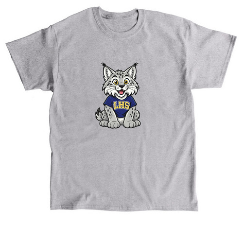 Lynx Cartoon Mascot!, a Sport Grey Classic Unisex Tee