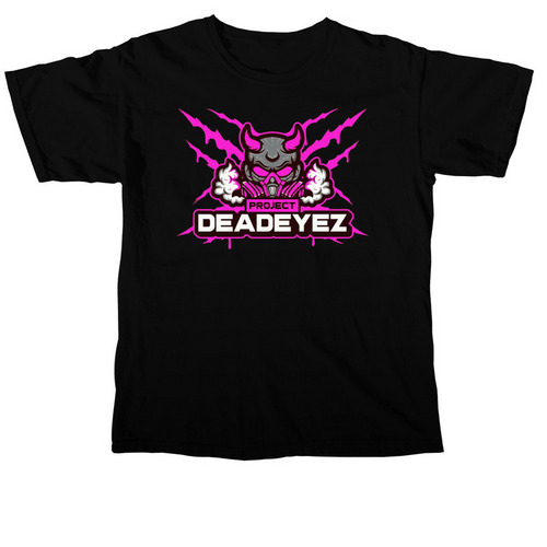 Pink PDE Merch, a Black Comfort Colors Unisex Tee
