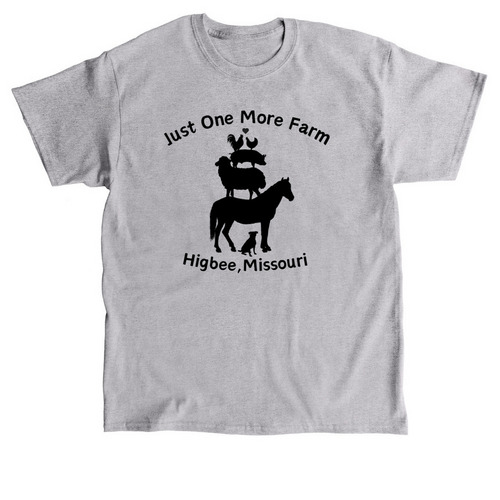 Just One More Farm&nbsp;, a Sport Grey Classic Unisex Tee