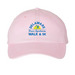 DE Down Syndrome Walk & 5K Hat, a Pink Printed Pigment Dye Baseball Cap