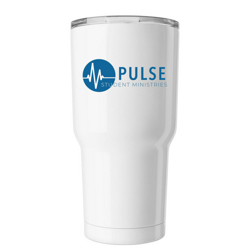 Tumblers, a White Insulated Tumbler