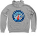 Friends of Pool 2 Merch, a Athletic Heather Zip Up Hoodie (back-view)