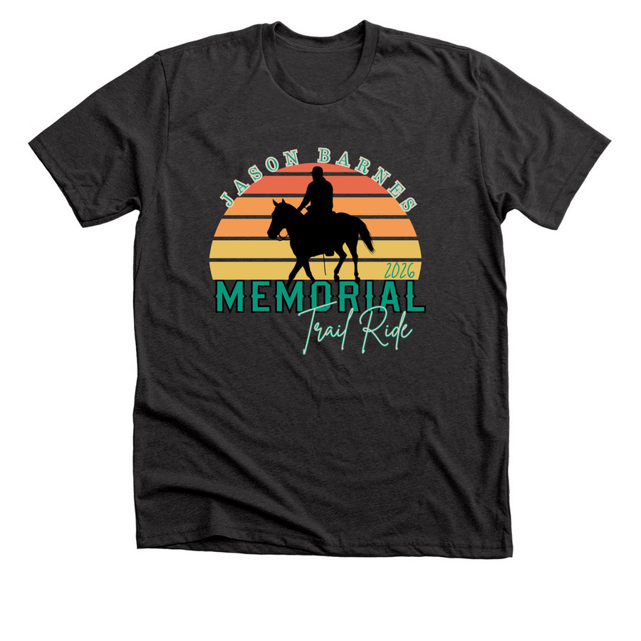 2026 Jason Barnes Memorial, a Dark Grey Heather Premium Unisex Tee