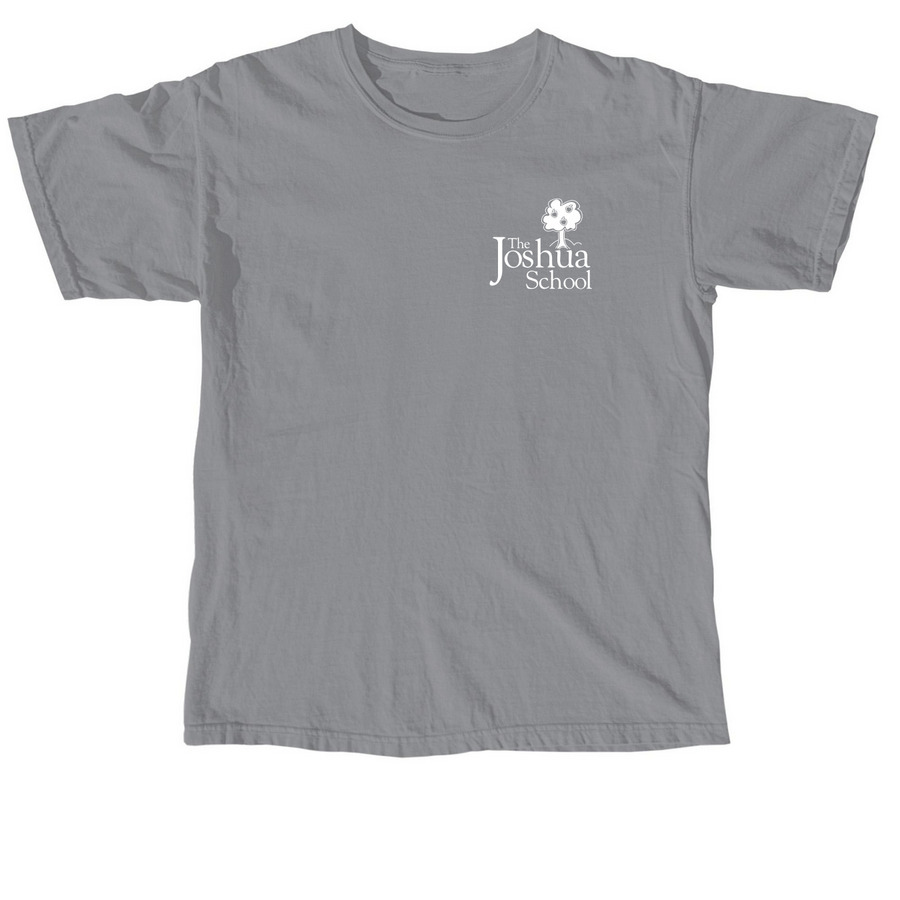 The Joshua School, a Granite Comfort Colors Unisex Tee