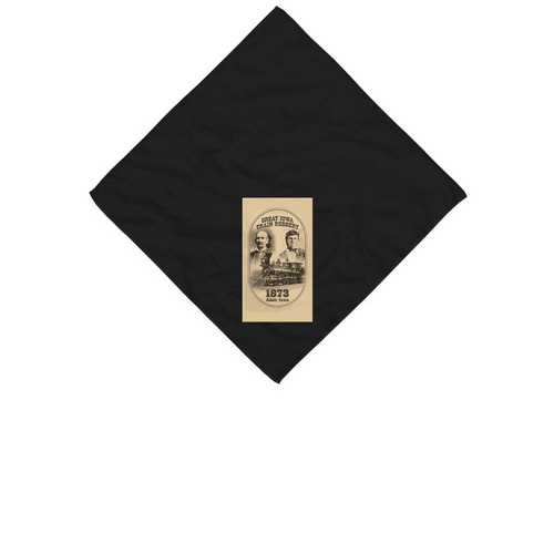 Historic Research, writing and publishing, a Black Cotton Bandana