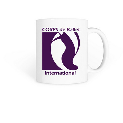 CORPS de Ballet Mug, a White Coffee Mug