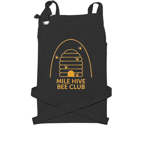 MHBC aprons!, a Black Cotton Canvas Pocket Apron