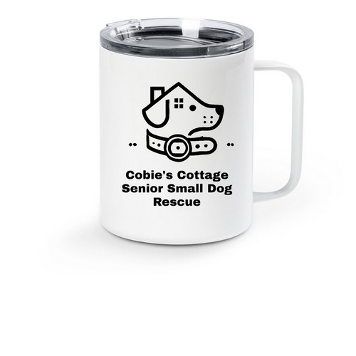 Classic Insulated Mug, a White Stainless Steel Travel Mug