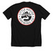 The O.G., a Solid Black Blend Premium Unisex Tee (back-view)