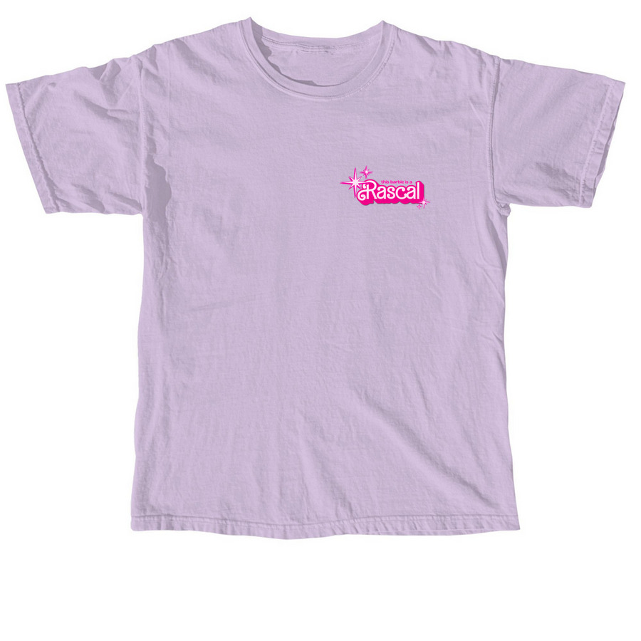 this barbie is a rascal, a Orchid Comfort Colors Unisex Tee
