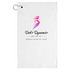 Deb's Dynamics, a White Golf Towel