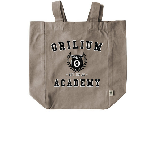 ? Orilium Academy Tote, a Pumice Recycled Cotton Tote Bag