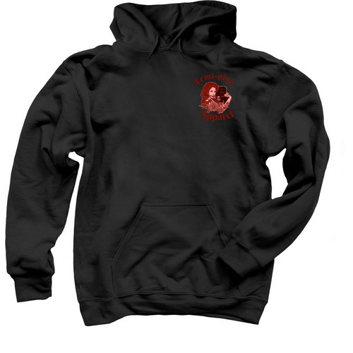 Till Death Do Us Part, a Black Pullover Hoodie