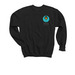 Youth (Hoodies & Crewnecks) Color Logo, a Black Youth Crewneck Sweatshirt