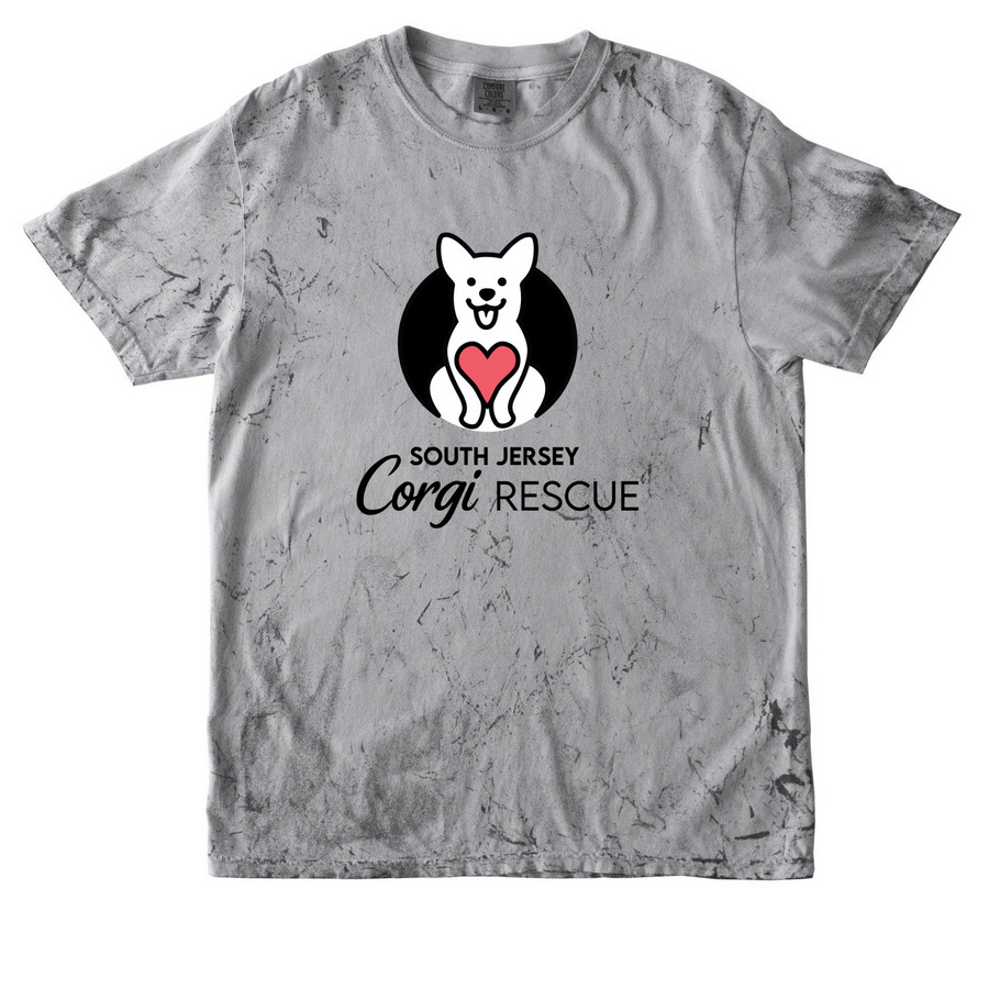 SJCR Comfort Colors Colorblast Tee, a Smoke Comfort Colors Colorblast Tee