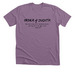 Domestic Violence Awareness Month, a Heather Purple Premium Unisex Tee