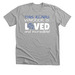 KCNA2 WARRIOR IS LOVED, a Athletic Heather Premium Unisex Tee