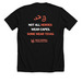 RHFF Tevas, a Solid Black Blend Premium Unisex Tee (back-view)