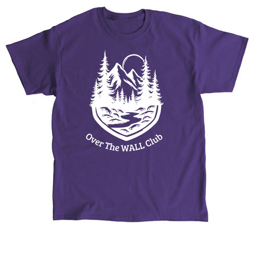 Over The Wall Club, a Purple Classic Unisex Tee