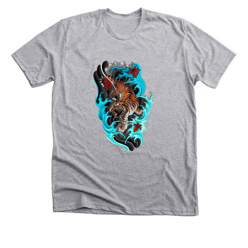 Tattoo clothing&nbsp;, a Athletic Heather Premium Unisex Tee
