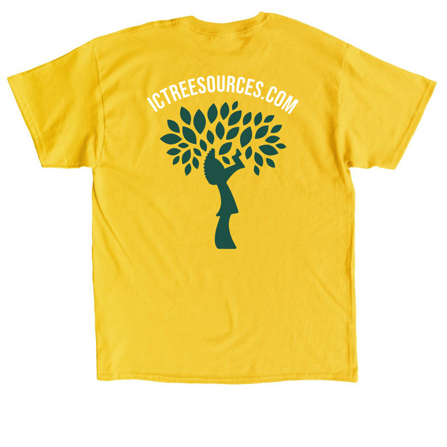 Holiday Huggin, a Daisy Classic Unisex Tee (back-view)