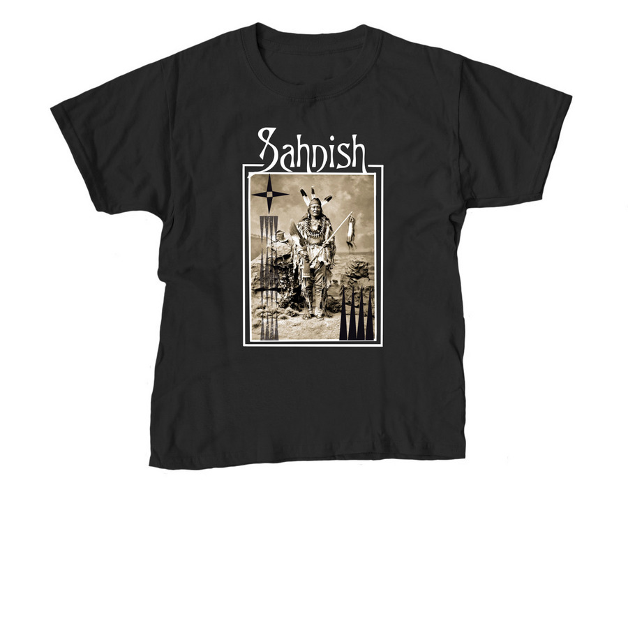 Sahnish, a Black Youth Unisex Tee