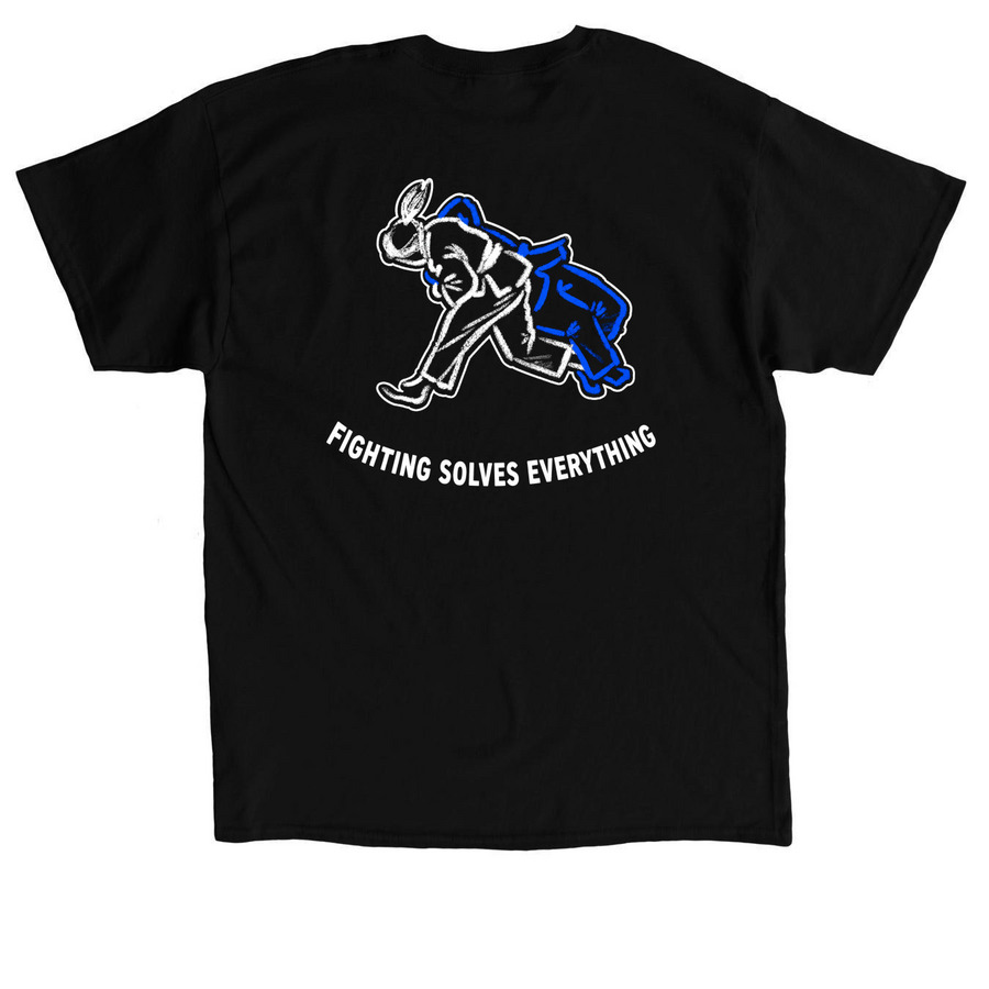 Nina Cutro-Kelly Judo T-Shirts & Hoodies, a Black Classic Unisex Tee (back-view)