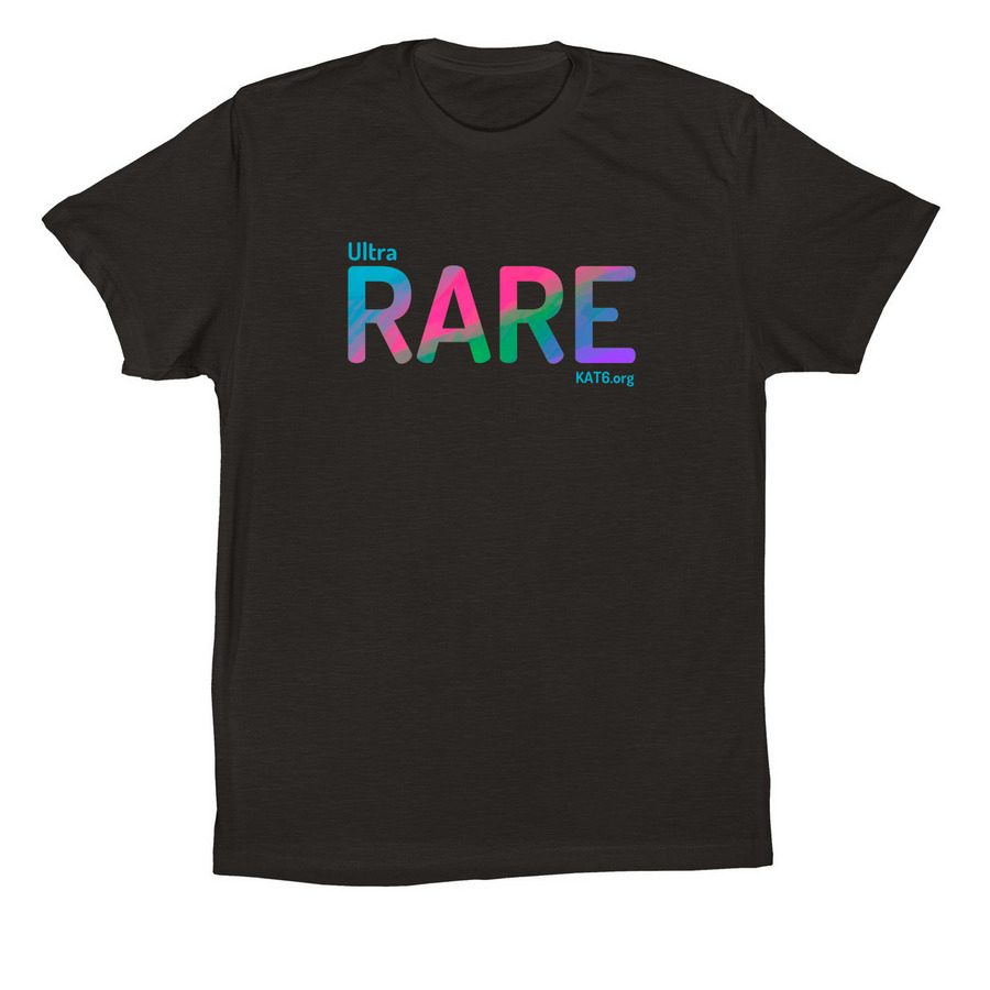 Ultra RARE Tees, a Black Premium Cotton Tee