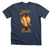 Keeping Up With The (Indiana) Joneses, a Heather Navy Premium Unisex Tee
