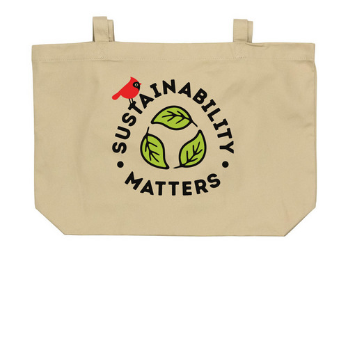 Tote Bag!, a Oyster Large Organic Cotton Tote Bag