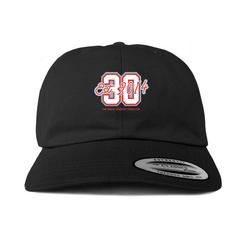 "30 est. 2014", a Black Printed Classic Baseball Cap