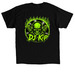 "DJ Kip" T-shirt, a Black Classic Unisex Tee (back-view)