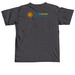 Sol Woman (Lime), a Graphite Comfort Colors Unisex Tee (back-view)