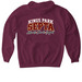 KPSEPTA Spirit Wear, a Maroon Gildan Softstyle Pullover Hoodie (back-view)