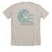 Take the Mic - Avalon 2026, a Heather Dust Premium Unisex Tee (back-view)