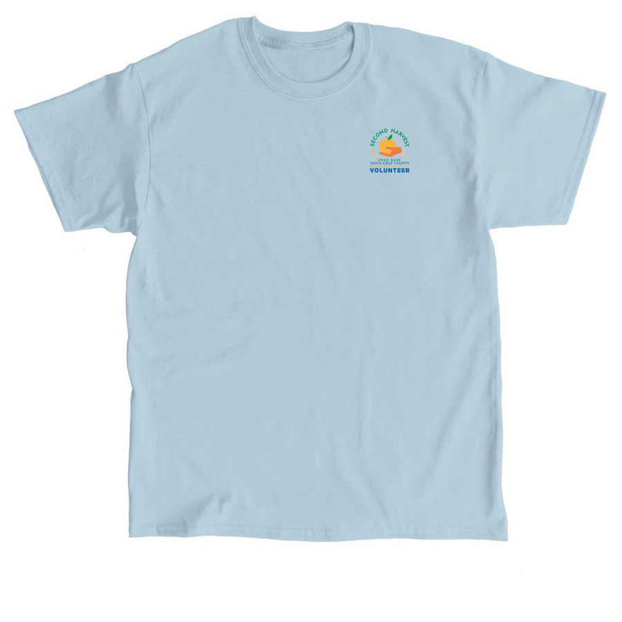 Second Harvest Volunteer ONE Wear (blue), a Light Blue Classic Unisex Tee
